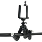 Versatile Portable Mini Tripod for Smartphones - Perfect Selfie Stick and Action Camera Stand with Holder Clip