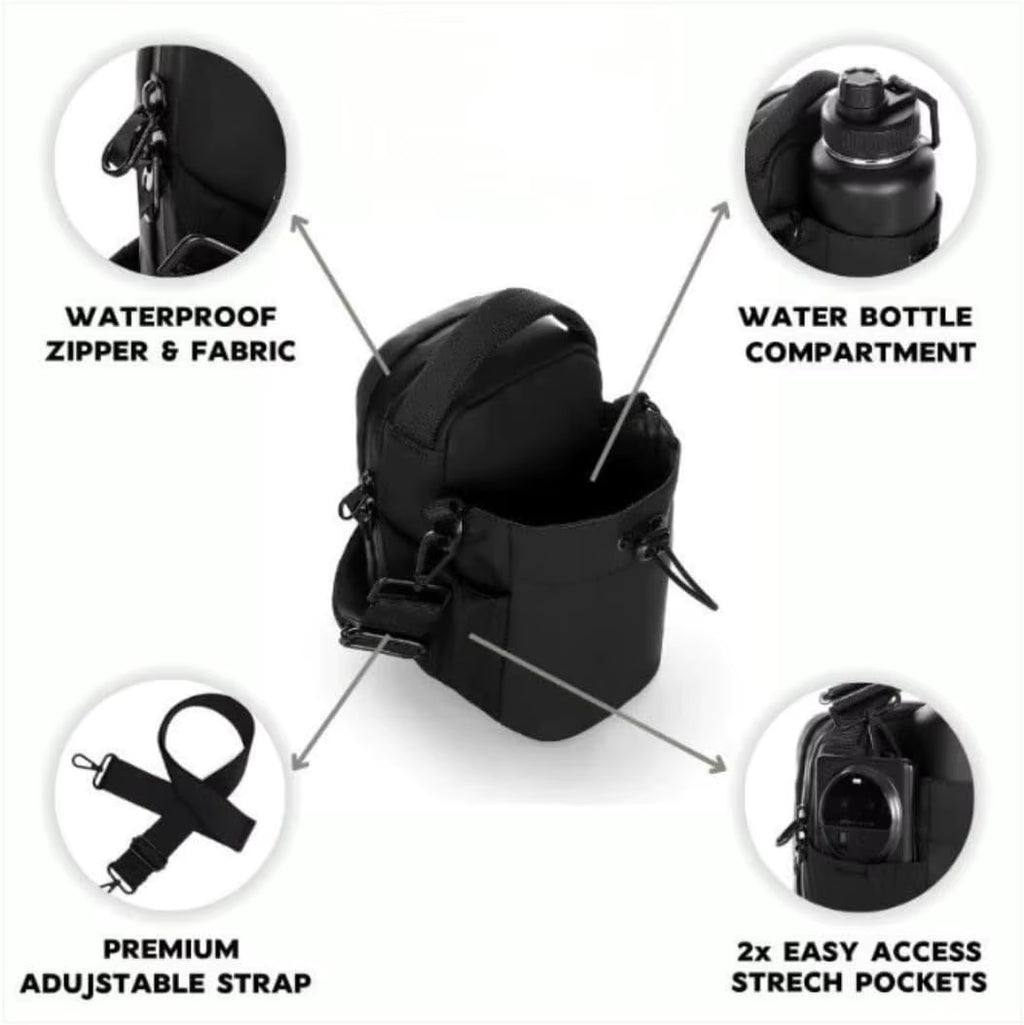 Revolutionary Magnetic Water Bottle Pouch - Your Ultimate Gym Companion for Outdoor Sports!