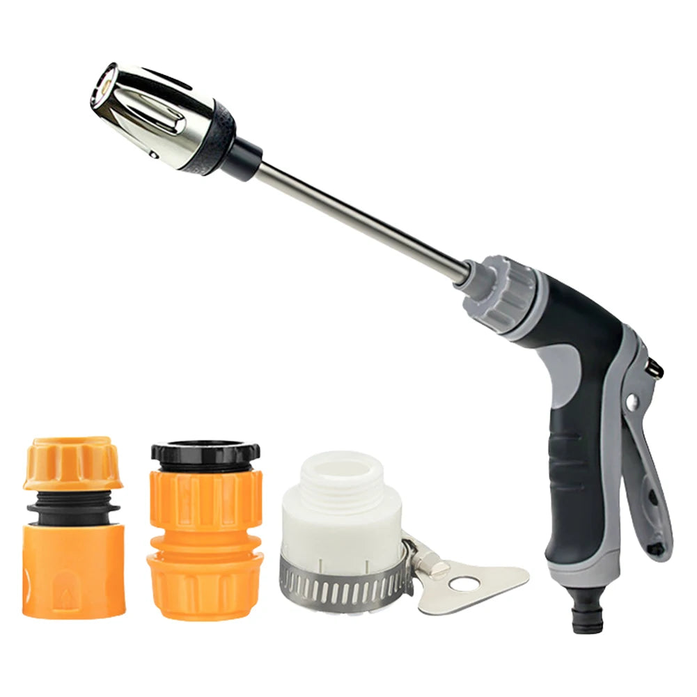 High Pressure Car Wash Sprayer W/ Adjustable Nozzle Garden Hose Pressure Washer Waterblitz Turbowasher Foam Gun for Car Cleaning