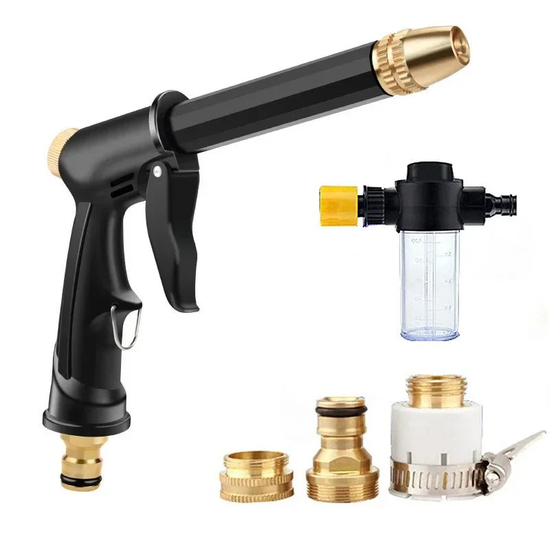 Transform Your Cleaning Routine with the Portable High-Pressure Water Gun: Perfect for Car Washing and Garden Watering!