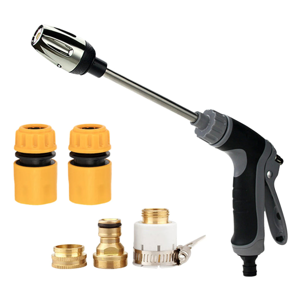 High Pressure Car Wash Sprayer W/ Adjustable Nozzle Garden Hose Pressure Washer Waterblitz Turbowasher Foam Gun for Car Cleaning