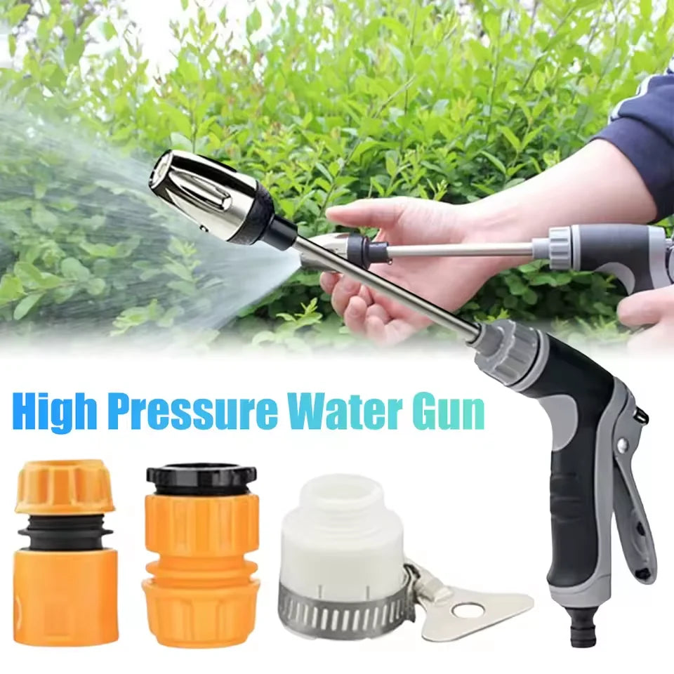 High Pressure Car Wash Sprayer W/ Adjustable Nozzle Garden Hose Pressure Washer Waterblitz Turbowasher Foam Gun for Car Cleaning