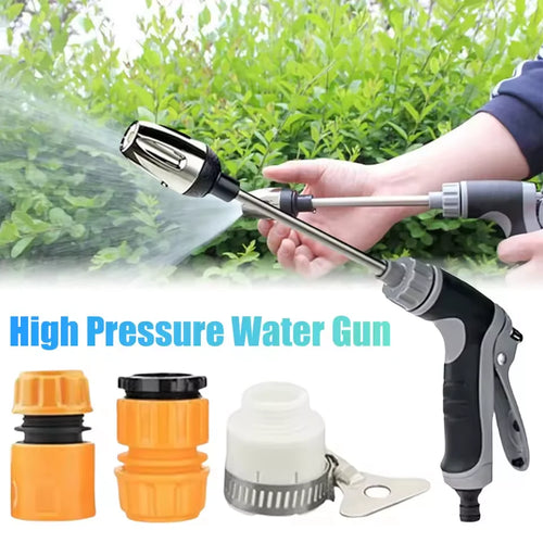 High Pressure Car Wash Sprayer W/ Adjustable Nozzle Garden Hose Pressure Washer Waterblitz Turbowasher Foam Gun for Car Cleaning