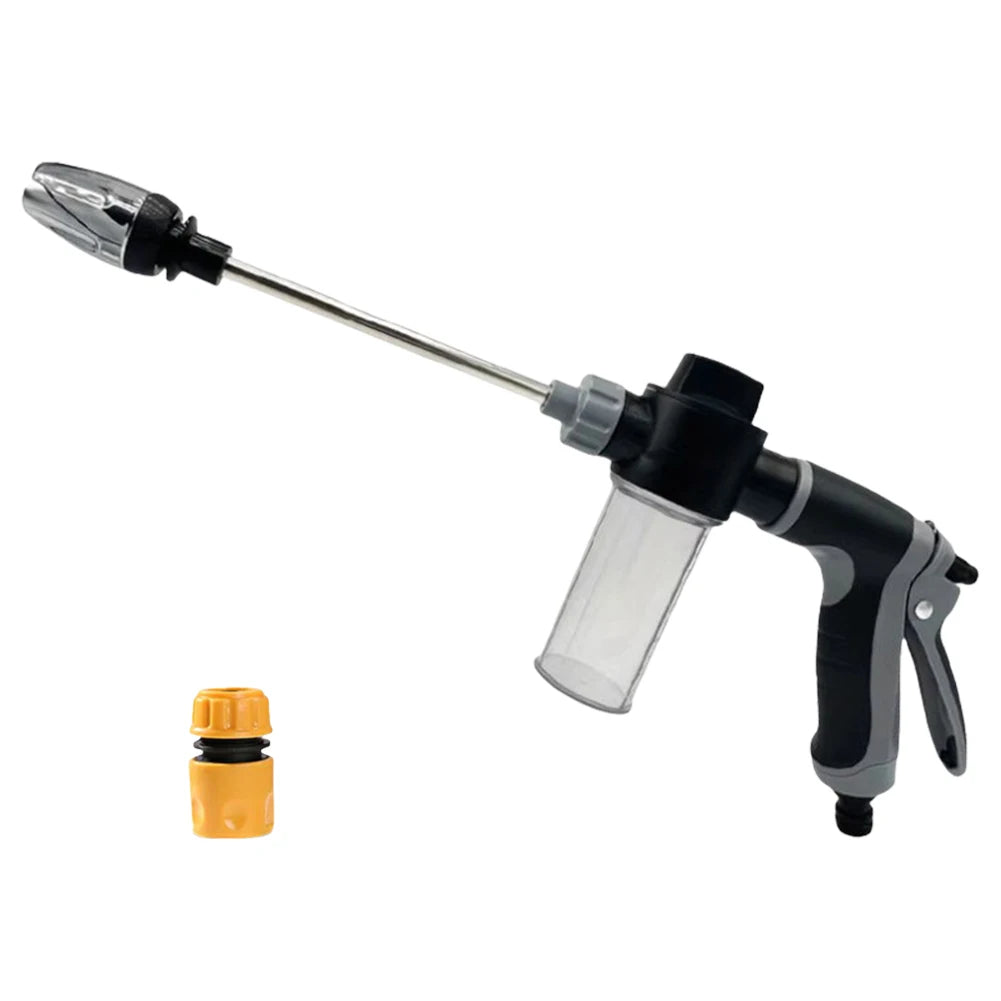 High Pressure Car Wash Sprayer W/ Adjustable Nozzle Garden Hose Pressure Washer Waterblitz Turbowasher Foam Gun for Car Cleaning