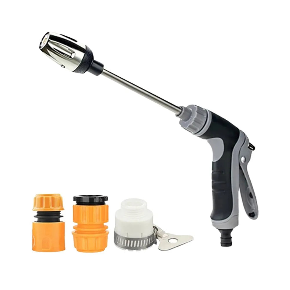 High Pressure Car Wash Sprayer W/ Adjustable Nozzle Garden Hose Pressure Washer Waterblitz Turbowasher Foam Gun for Car Cleaning