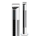 75Cm/95Cm/115Cm Height Electric Fan Household Tower Fan Floor Remote Control Automatic Oscillating Bladeless Fan Low Noise