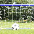 Lightweight Portable Micro Soccer Goal Set with Net Pump and Ball for Indoor/Outdoor Park and Beach Training