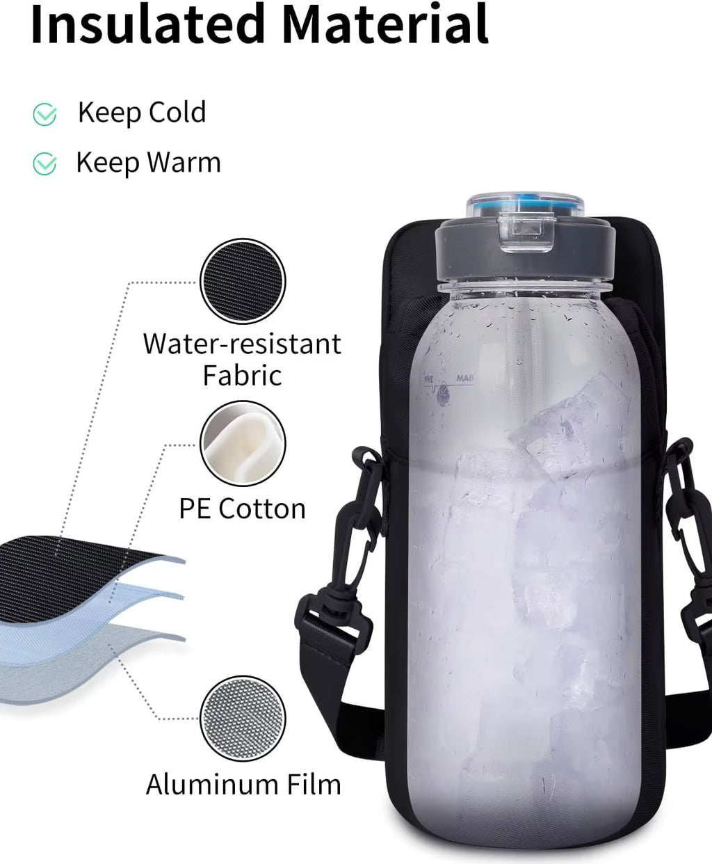 Revolutionary Magnetic Water Bottle Pouch - Your Ultimate Gym Companion for Outdoor Sports!