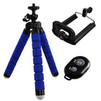 Versatile Portable Mini Tripod for Smartphones - Perfect Selfie Stick and Action Camera Stand with Holder Clip